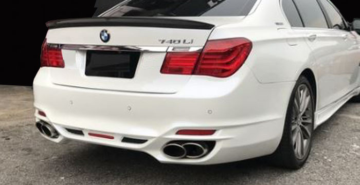 Custom BMW 7 Series  Sedan Rear Bumper (2009 - 2015) - $1290.00 (Part #BM-047-RB)